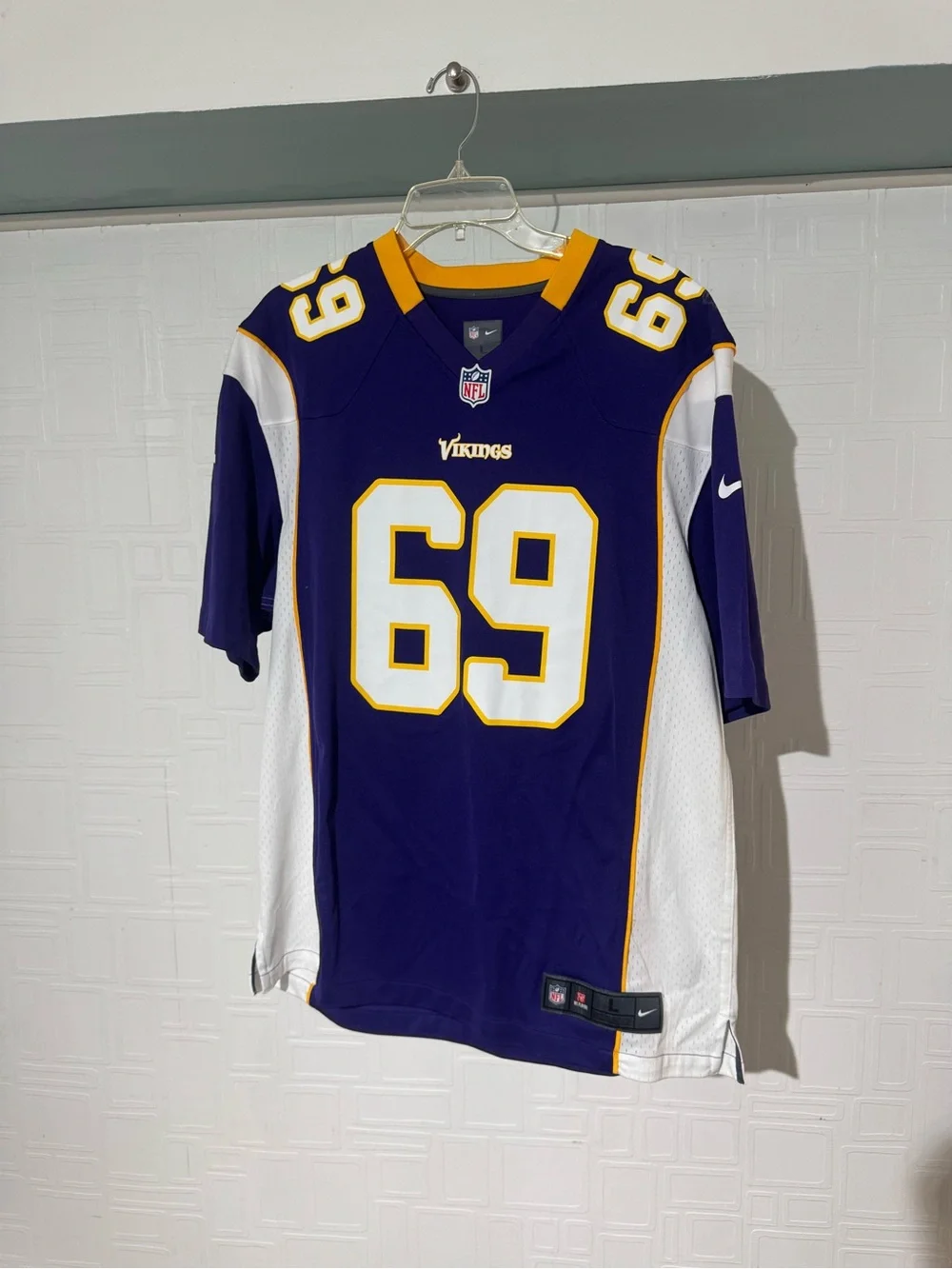 Nike Minnesota Vikings Purple & White Jared Allen #69 Jersey